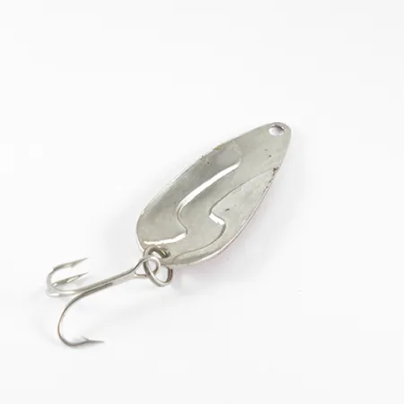 Weber Kobbler Cucharilla, Níquel / Rojo / Blanco, 7g, Relieve, #1529