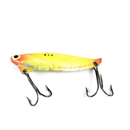 Heddon Sonar 433 Blade bait, Amarillo / Rojo, 14g, 3 enganches, #1530
