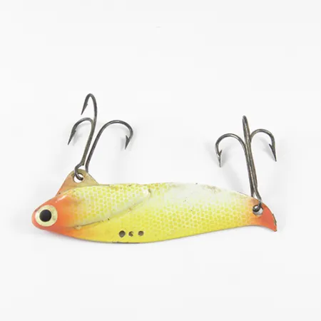 Heddon Sonar 433 Blade bait, Amarillo / Rojo, 14g, 3 enganches, #1530