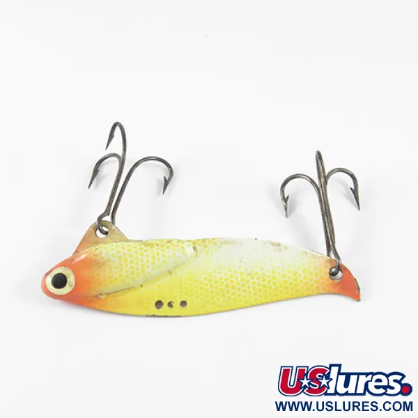 Heddon Sonar 433 Blade bait, Amarillo / Rojo, 14g, 3 enganches, #1530