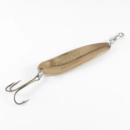 Luhr Jensen Krocodile Cucharilla, Cobre/Rojo, 21g, Martillado, #1535