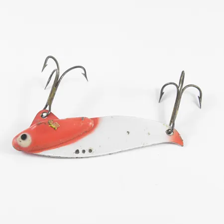 Heddon Sonar 433 Blade Bait, Blanco / Rojo, 14g, 3 Posiciones, #1538