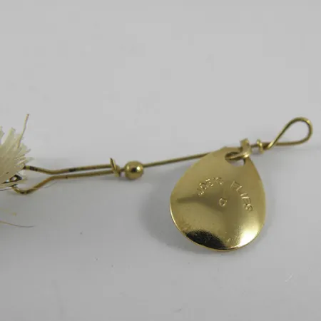 Joe's Flies Cucharilla, Oro, 1g, Trailer de Pelo, #1552