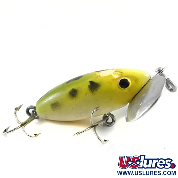 Atlantic Lures Frantic Antic Popper, Rana, 6g, Babero Metálico, #1575