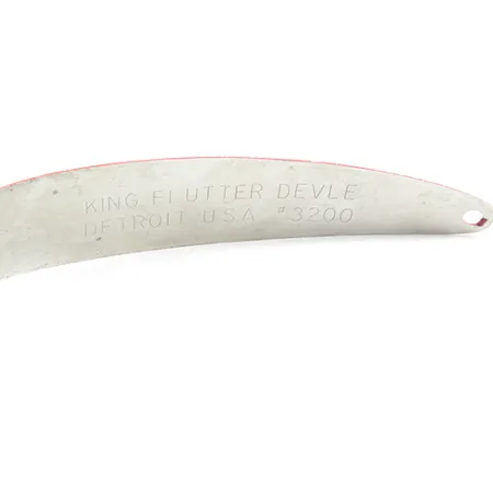 Eppinger King Flutter Devle 3200 Cucharilla, Naranja Fluo/Níquel, 9g, #1590