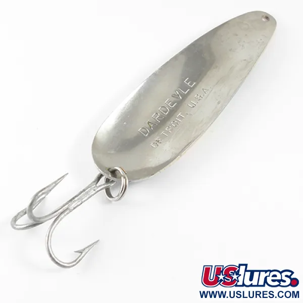 Eppinger Dardevle Ondulante, Pearl, 28g, Sello Detroit, #1597