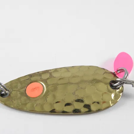 Luhr Jensen Les Davis Hotrod Cucharilla, Oro martilleado, 7g, #1615