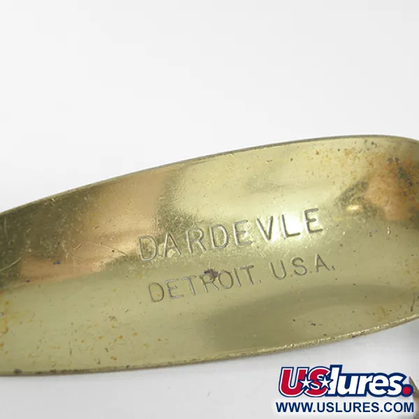 Eppinger Dardevle Cucharilla, Latón, 28g, Cuño Detroit, #1627