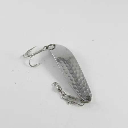 Luhr Jensen Krocodile Die #3 Cucharilla, Níquel martilleado, 9g, #1634