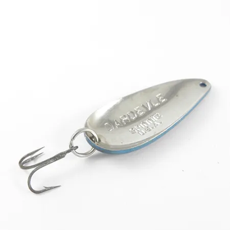 Cucharilla Eppinger Dardevle Spinnie, Azul/Níquel, 9g, Vintage, #1638