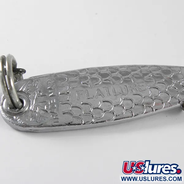 Zip Flatlure Jig Vertical, Plata, 44g, Patrón Escamas, #1694