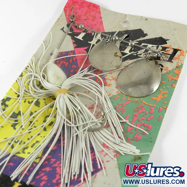 Jackson Stealth Spinnerbait, Latón / Blanco, 21g, Señuelo JDM, #1710