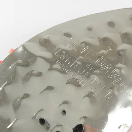 Luhr Jensen Dave Davis Cucharilla, Naranja/Níquel, 17g, #1712