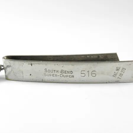 South Bend Super-Duper 516 Cucharilla, Níquel, 18g, Patentada, #1721