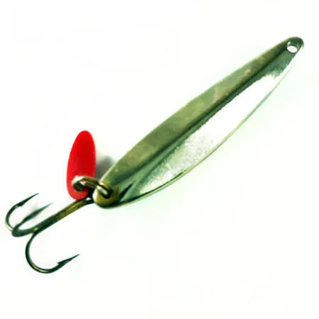 Bay de Noc Swedish Pimple Jig Vertical, Níquel / Azul, 14g, #1729