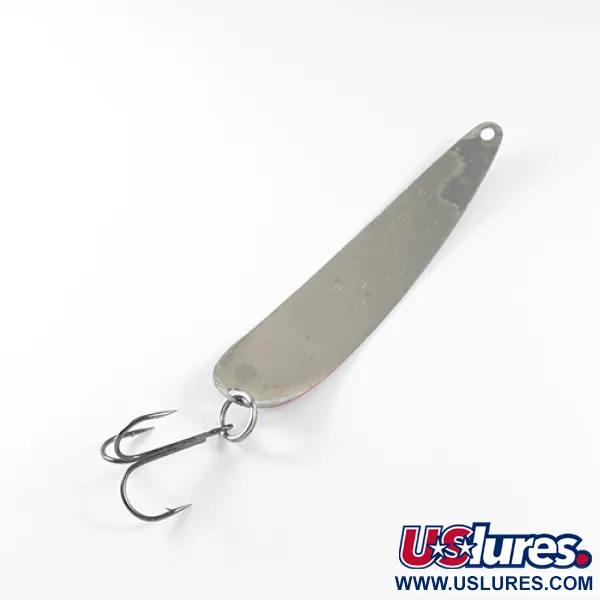 King Flutter Devle 3200 Cucharilla, Rojo/Blanco/Níquel, 9g, #1741