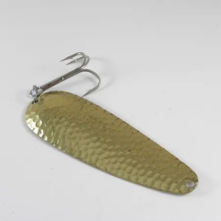 Worth Chippewa Cucharilla, Oro martilleado, 19g, Diseño vintage, #1744