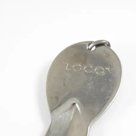 Glen Evans Loco 4 Cucharilla, Níquel / Azul, 9g, Prismático, #1750