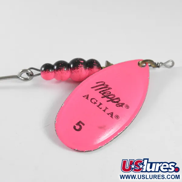 Mepps Aglia 5 Cucharilla, Fluorescent Pink, 14g, Anzuelo Simple, #1759