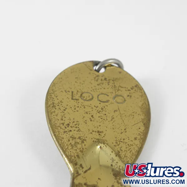 Glen Evans Loco 4 Cucharilla, Oro, 23g, Escamas Diamantadas, #1775