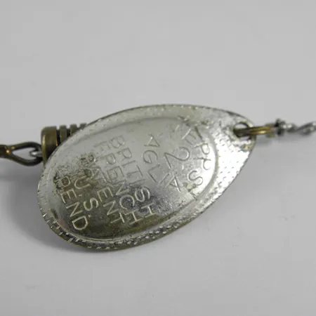 Mepps Aglia 2 Cucharilla, Plata, 4.5g, Pala Clásica, #1777