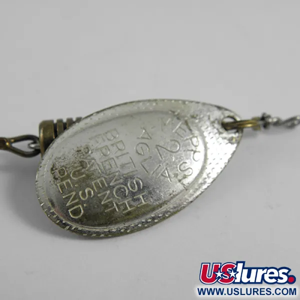 Mepps Aglia 2 Cucharilla, Plata, 4.5g, Pala Clásica, #1777