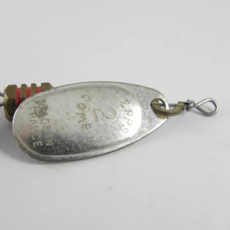 Mepps Comet 2 Cucharilla, Plata, 4.3g, Anzuelo Desmontable, #1779