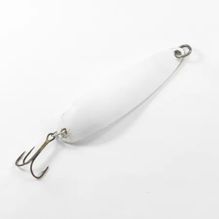 Luhr Jensen Krocodile Die #5 Cuchara, Blanco, 21g, USA, #1792