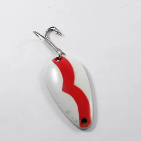 Balo 3 Cucharilla, Rojo / Blanco / Latón, 14g, Cuerpo Latón, #1798