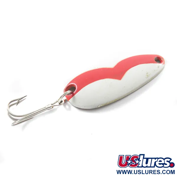 Balo 3 Cucharilla, Rojo / Blanco / Latón, 14g, Cuerpo Latón, #1798