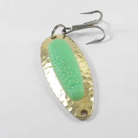 Blue Fox Pixee Cucharilla, Gold/Fluorescent Green, 14g, Hueva, #1800