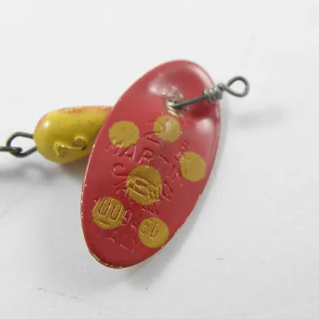 Panther Martin 2 Cucharilla, Rojo/Amarillo/Latón, 2,5g, Vintage, #1815