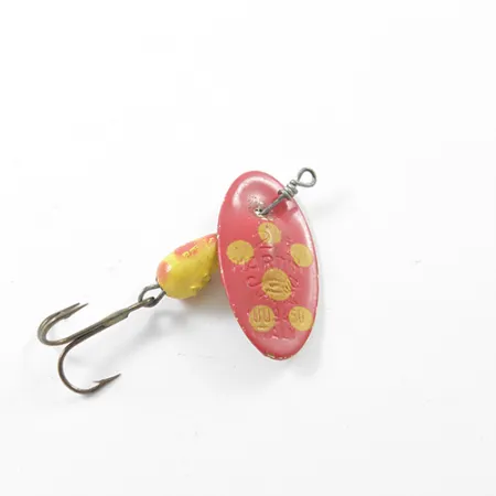 Panther Martin 2 Cucharilla, Rojo/Amarillo/Latón, 2,5g, Vintage, #1815