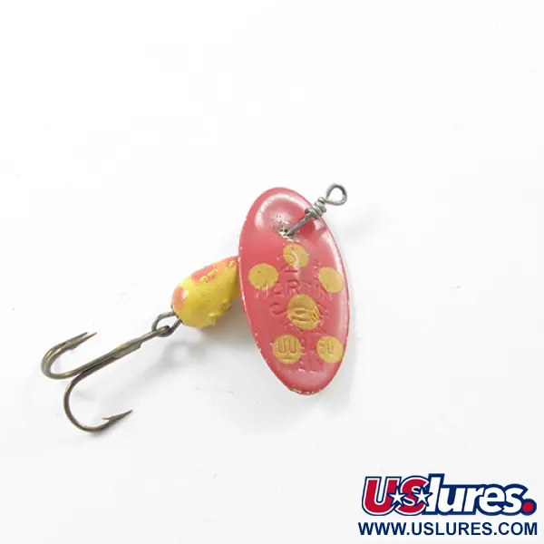 Panther Martin 2 Cucharilla, Rojo/Amarillo/Latón, 2,5g, Vintage, #1815