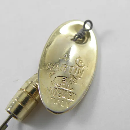 Panther Martin Zavorra con Mosca 4 Cucharilla, Oro, 3g, Pala eje, #1816