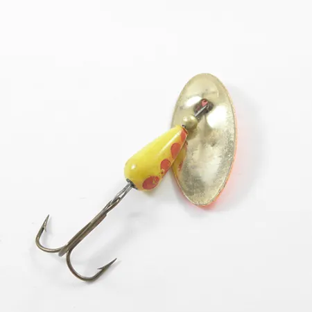 Panther Martin 6 Cucharilla, Amarillo/Naranja/Latón, 6g, Pala Latón, #1817