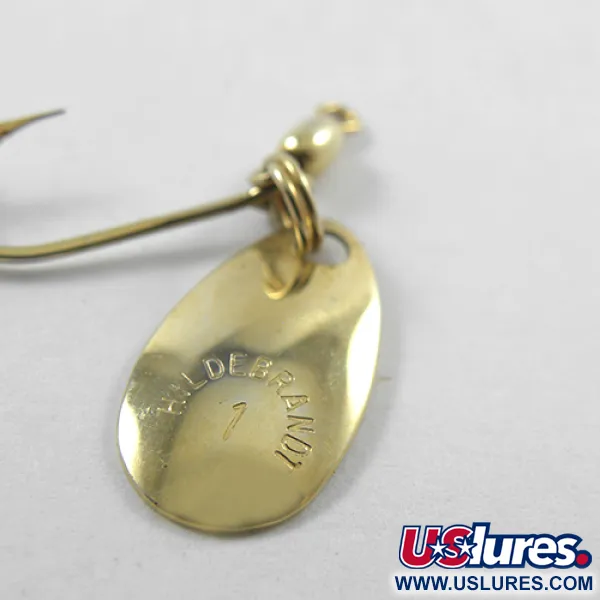 Yakima Bait Hildebrandt 1 Cucharilla, Oro, 1g, Sonic Blades, #1818