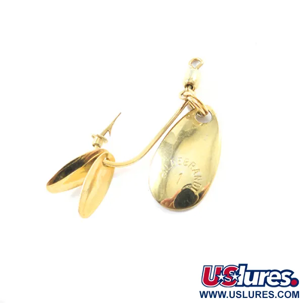 Yakima Bait Hildebrandt 1 Cucharilla, Oro, 1g, Sonic Blades, #1818