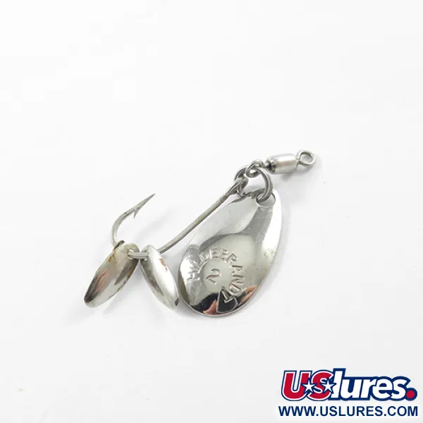 Yakima Bait Hildebrandt 2 Spinner, Níquel, 1.4g, Palas Sónicas, #1819