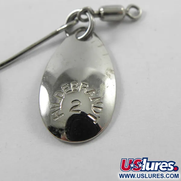 Yakima Bait Hildebrandt 2 Spinner, Níquel, 1.4g, Palas Sónicas, #1819