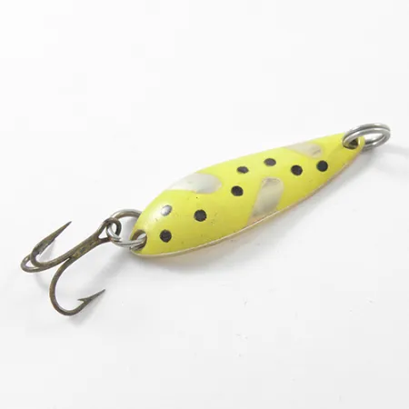 Acme Fiord Spoon Jr Cucharilla, Amarillo/Oro, 3.4g, Señuelo Vintage, #1821