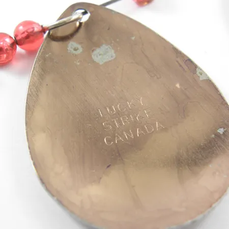 Lucky Strike Cucharilla Tándem, Níquel/Cobre/Rojo, 12.5g, Tándem, #1833