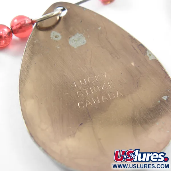 Lucky Strike Cucharilla Tándem, Níquel/Cobre/Rojo, 12.5g, Tándem, #1833