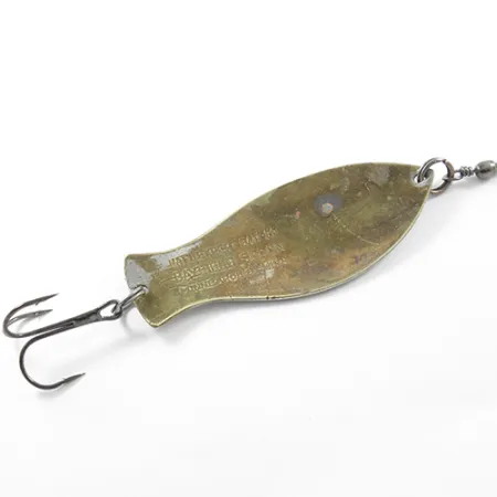 Nebco Bayfield spoon Cucharilla, Níquel / Latón, 21g, Giratorio, #1839