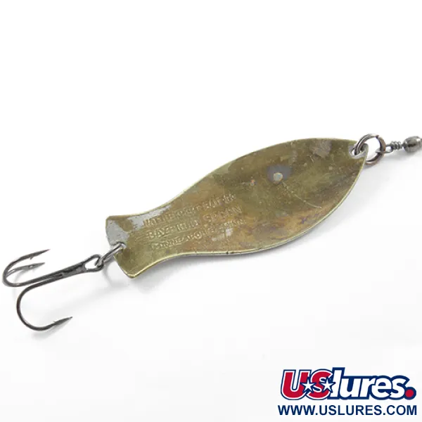 Nebco Bayfield spoon Cucharilla, Níquel / Latón, 21g, Giratorio, #1839