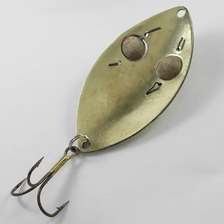 Lucky Strike Gold Red Flash Cucharilla, Latón, 21g, Ojos madera, #1840