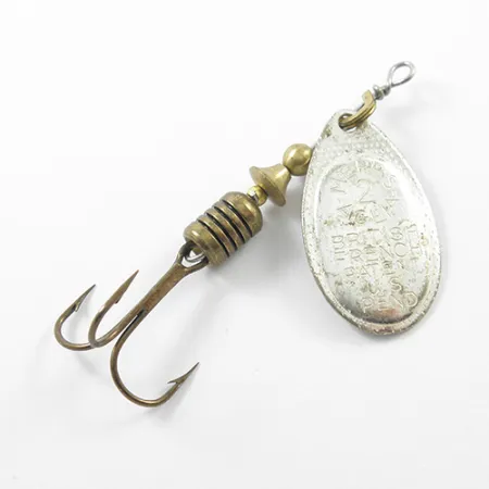 Mepps Aglia 2 Cucharilla, Plateado, 4.5g, Vintage, #1841