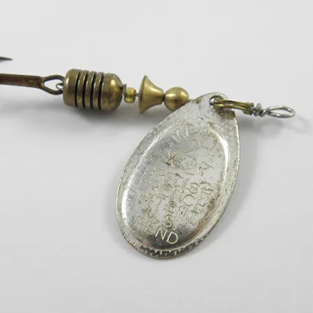 Mepps Aglia 2 Cucharilla, Plateado, 4.5g, Vintage, #1841