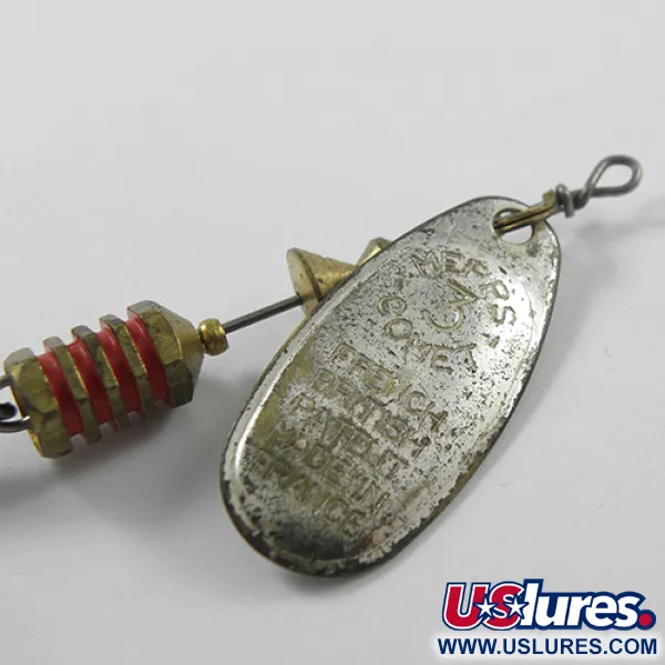 Mepps Comet 3 Cucharilla, Plata, 6,5g, Anzuelo recambiable, #1843