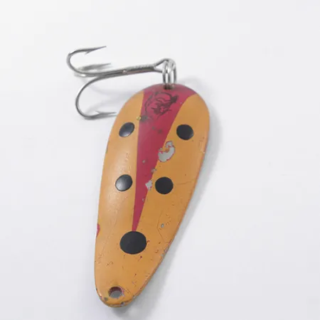 Eppinger Dardevle Imp Cucharilla, Naranja/Rojo/Níquel, 11g, #1865